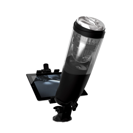 Masturbator Pdx Elite Deluxe Mega-Bator Clear Pipedream