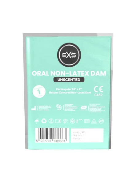 Nielateksowy koferdam oralny Non-Latex Oral Dam 1 pc EXS