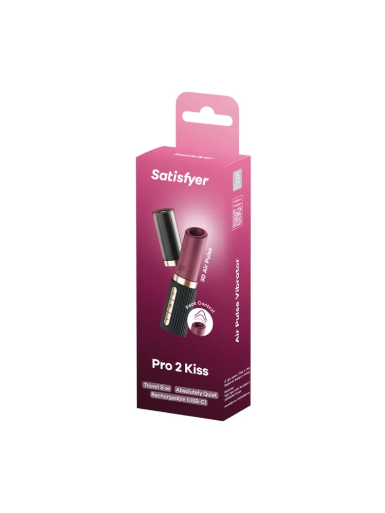 Powietrzny stymulator łechtaczki Pro 2 Kiss Satisfyer