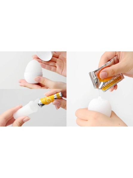 Zestaw 3 masturbatorów Egg Standard 3 Pack 1 Tenga