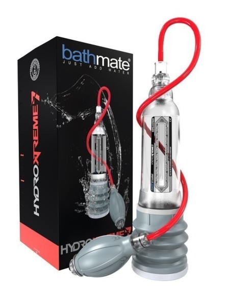 Zestaw Z Pompką Wodna Do Powiększania Penisa Hydroxtreme7 Crystal Clear Bathmate