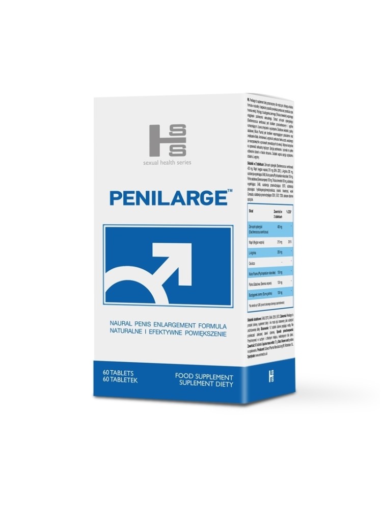 Suplement Diety Na Powiększenie Penisa Penilarge+ 60 Tabletek SHS