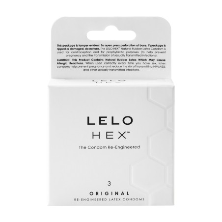 Prezerwatywy Hex Original 3 Lelo