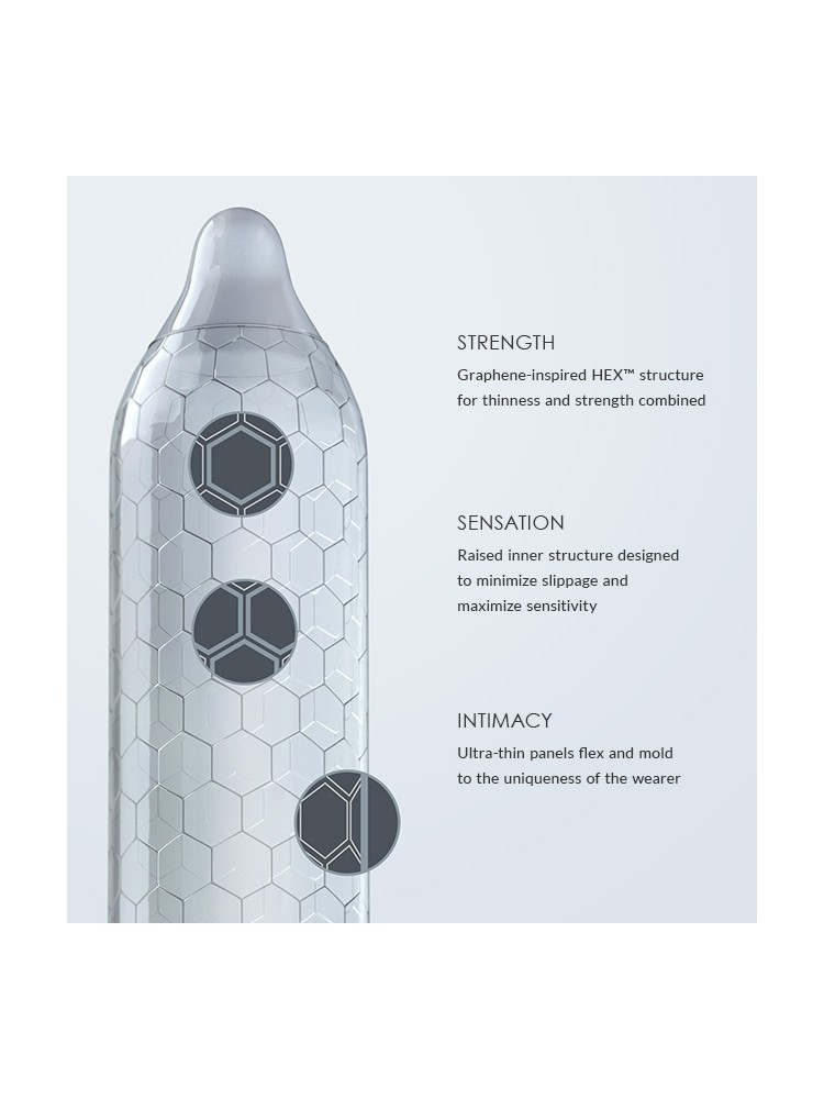 Prezerwatywy Hex Original 36 Lelo