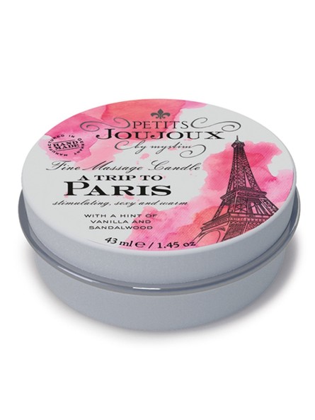 Świeczka Do Masażu Fine Massage Candles A Trip To Paris 33 G Petits Joujoux