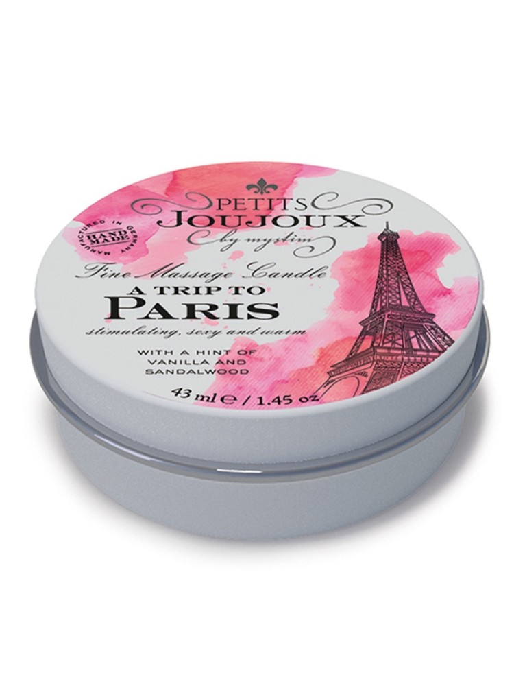 Świeczka Do Masażu Fine Massage Candles A Trip To Paris 33 G Petits Joujoux
