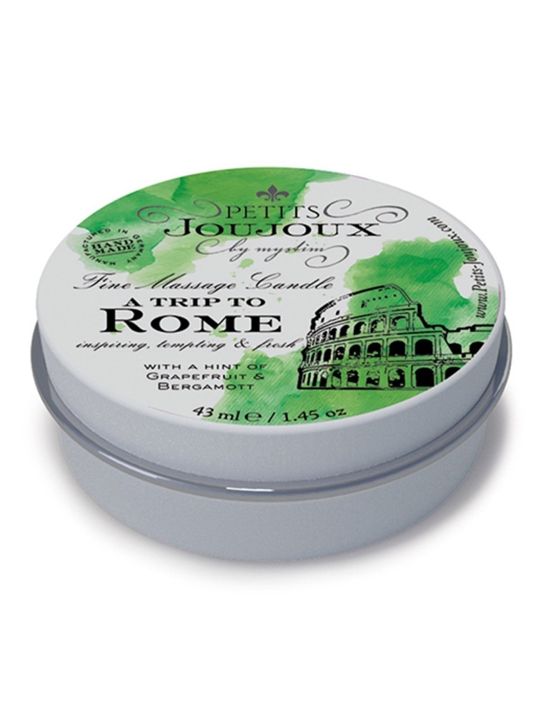 Świeczka Do Masażu Fine Massage Candles A Trip To Rome 33 G Petits Joujoux
