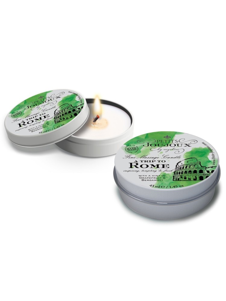 Świeczka Do Masażu Fine Massage Candles A Trip To Rome 33 G Petits Joujoux