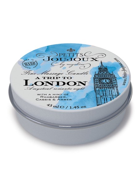 Świeczka Do Masażu Fine Massage Candles A Trip To London 33 G Petits Joujoux