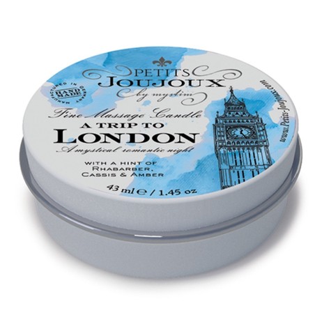 Świeczka Do Masażu Fine Massage Candles A Trip To London 33 G Petits Joujoux