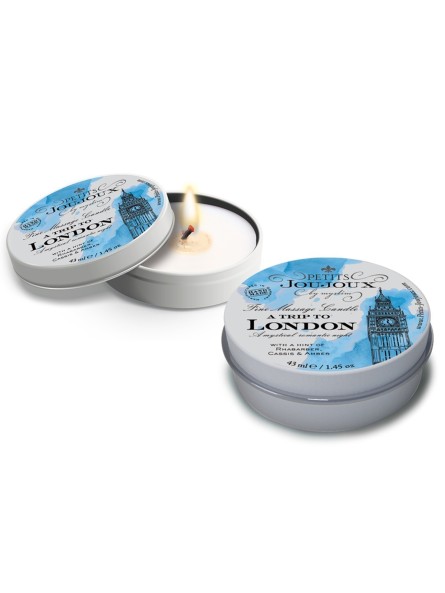 Świeczka Do Masażu Fine Massage Candles A Trip To London 33 G Petits Joujoux