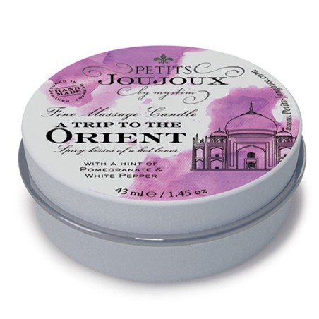 Świeczka Do Masażu Fine Massage Candles A Trip To The Orient 33 G Petits Joujoux