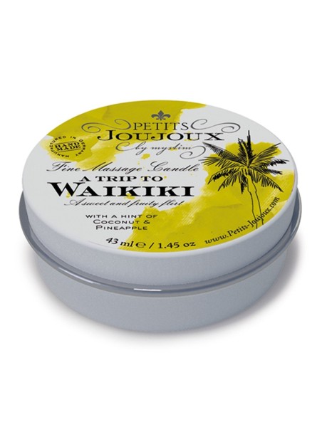 Świeczka Do Masażu Fine Massage Candles A Trip To Waikiki Beach 33 G Petits Joujoux
