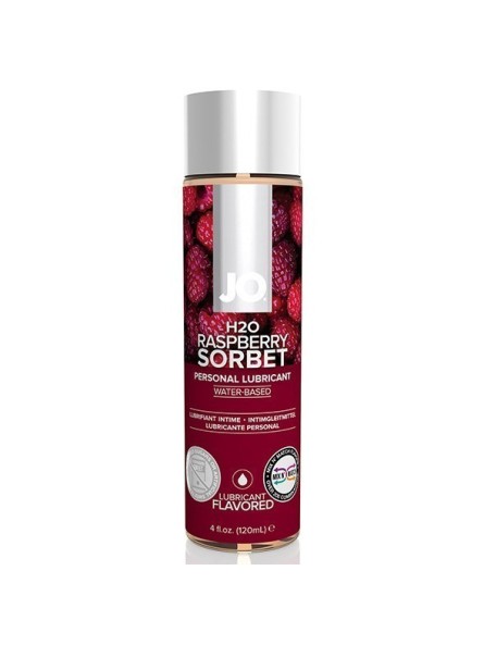Lubrykant Jadalny O Smaku Malinowym H2O Lubricant Raspberry 120 Ml System JO