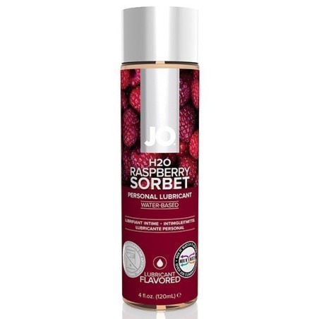 Lubrykant Jadalny O Smaku Malinowym H2O Lubricant Raspberry 120 Ml System JO