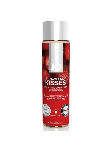 Lubrykant Jadalny O Smaku Truskawkowym H2O Lubricant Strawberry 120 Ml System JO