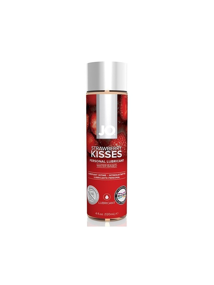 Lubrykant Jadalny O Smaku Truskawkowym H2O Lubricant Strawberry 120 Ml System JO