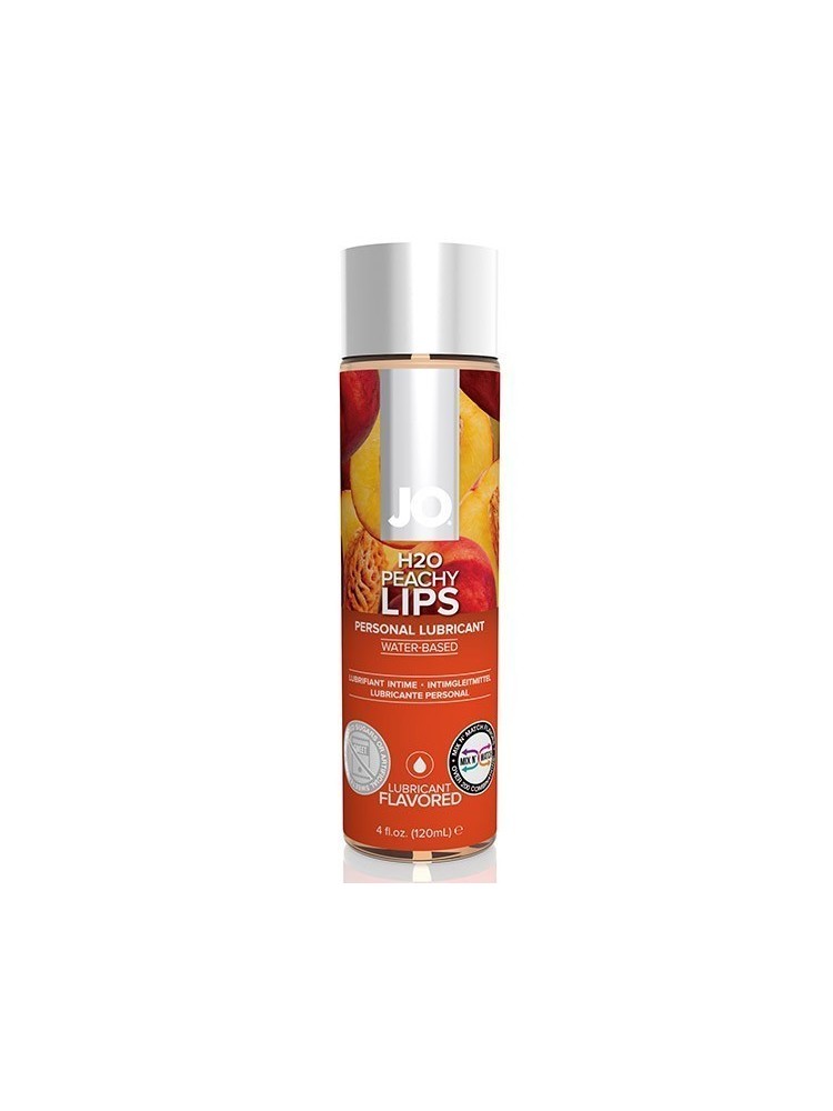 Lubrykant Jadalny O Smaku Brzoskwiniowym H2O Lubricant Peach 120 Ml System JO
