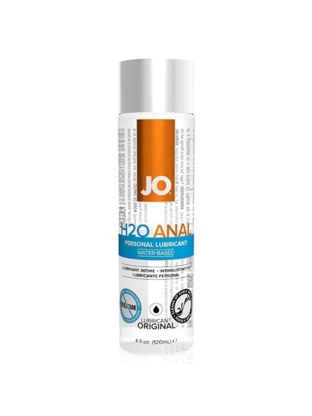 Analny Lubrykant Wodny Anal H2O Lubricant 120 Ml System JO