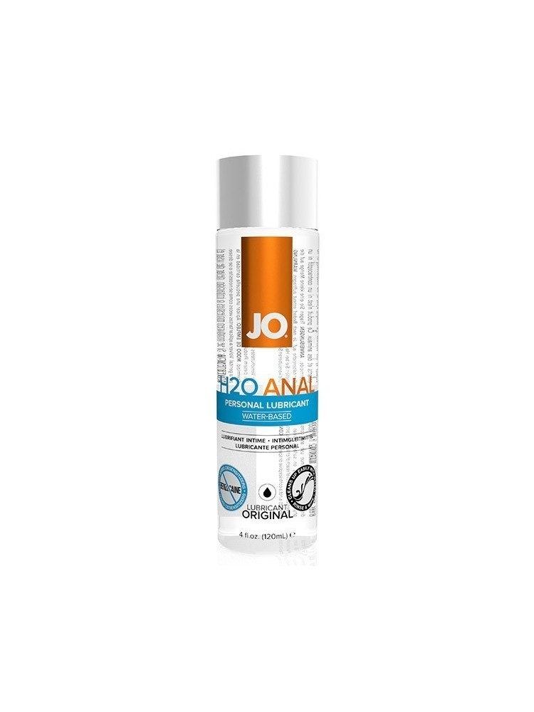 Analny Lubrykant Wodny Anal H2O Lubricant 120 Ml System JO