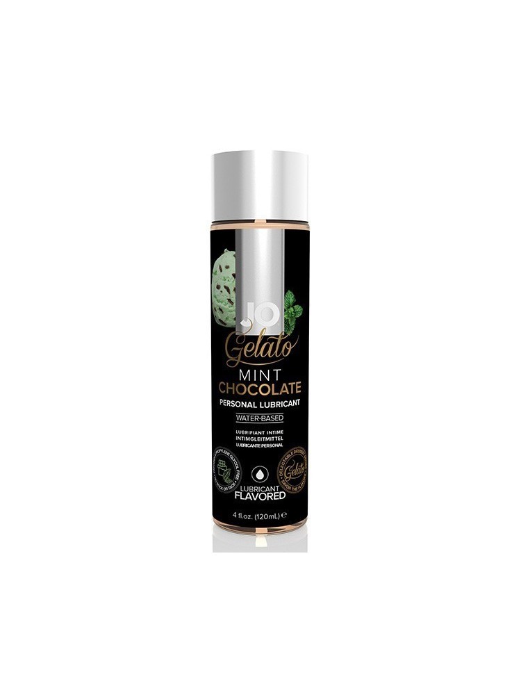 Lubrykant Jadalny O Smaku Lodów Miętowo-Czekoladowych Gelato Mint Chocolate Lubricant Water-Based 120Ml System JO
