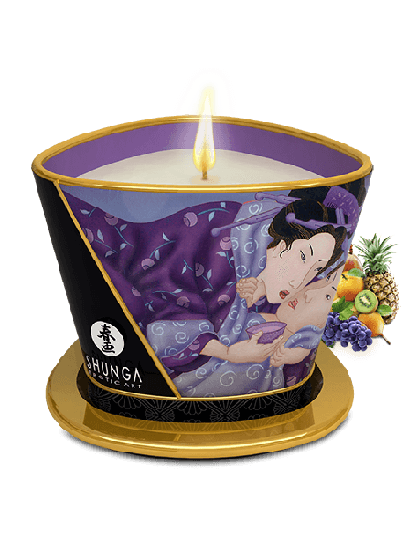 Świeca Do Masażu O Zapachu Owoców Egzotycznych Libido Massage Candle 170 Ml Shunga