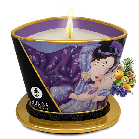 Świeca Do Masażu O Zapachu Owoców Egzotycznych Libido Massage Candle 170 Ml Shunga