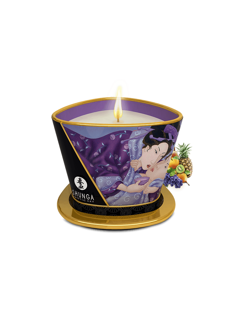 Świeca Do Masażu O Zapachu Owoców Egzotycznych Libido Massage Candle 170 Ml Shunga