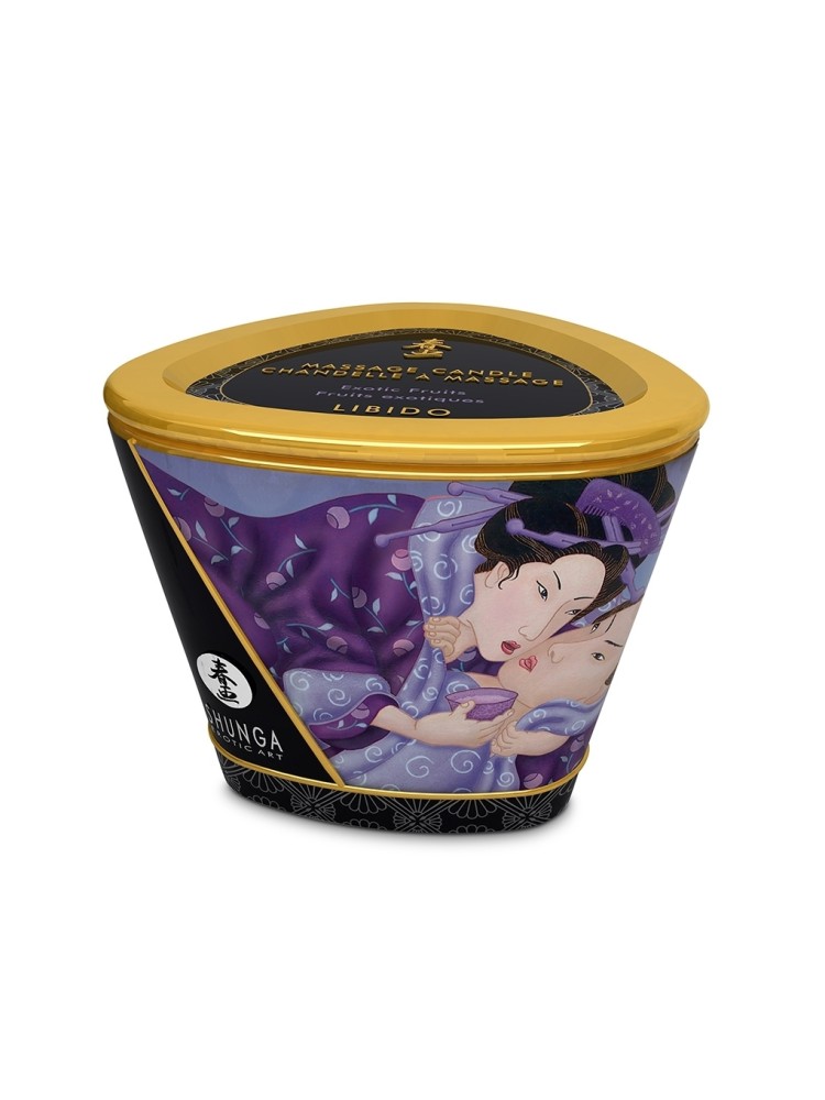 Świeca Do Masażu O Zapachu Owoców Egzotycznych Libido Massage Candle 170 Ml Shunga