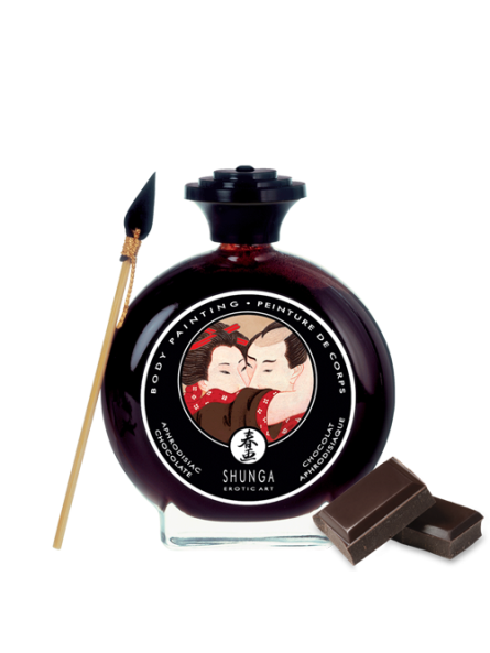 Jadalna Farbka Do Ciała Czekoladowa Bodypaint Chocolate 100 Ml Shunga
