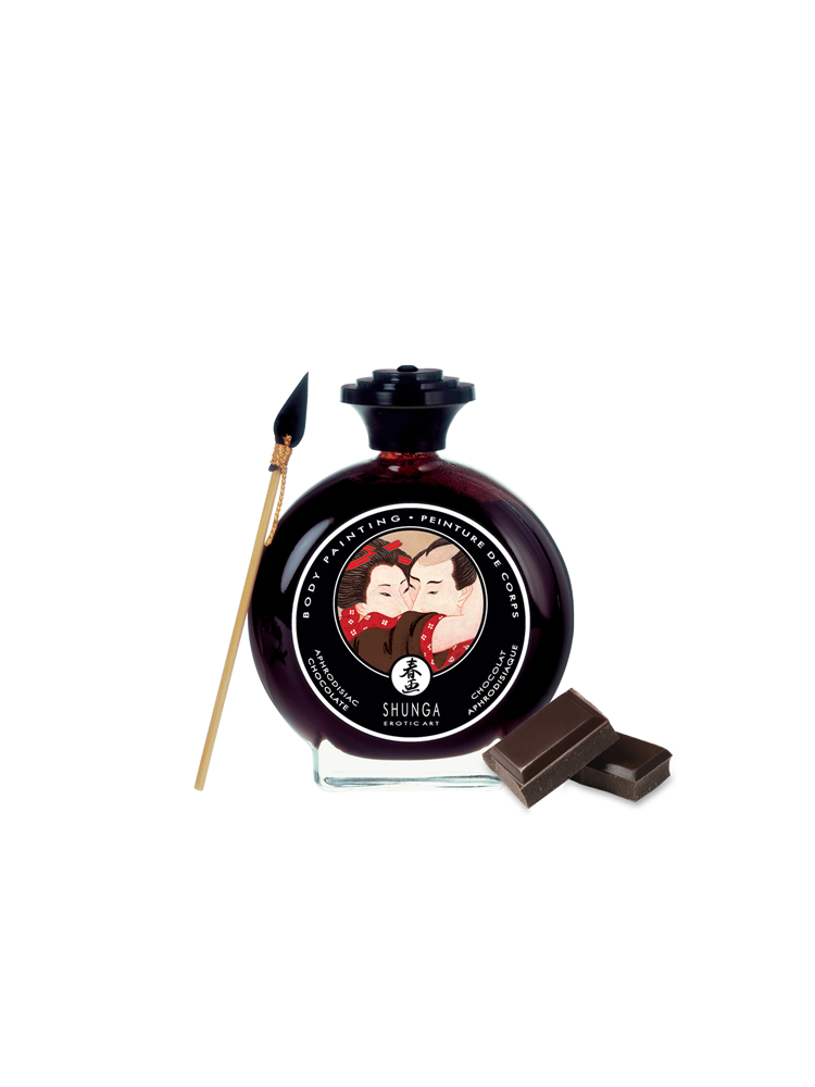Jadalna Farbka Do Ciała Czekoladowa Bodypaint Chocolate 100 Ml Shunga