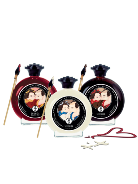 Jadalna Farbka Do Ciała Czekoladowa Bodypaint Chocolate 100 Ml Shunga