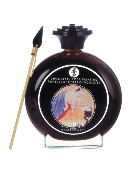 Jadalna Farbka Do Ciała Czekoladowa Bodypaint Chocolate 100 Ml Shunga
