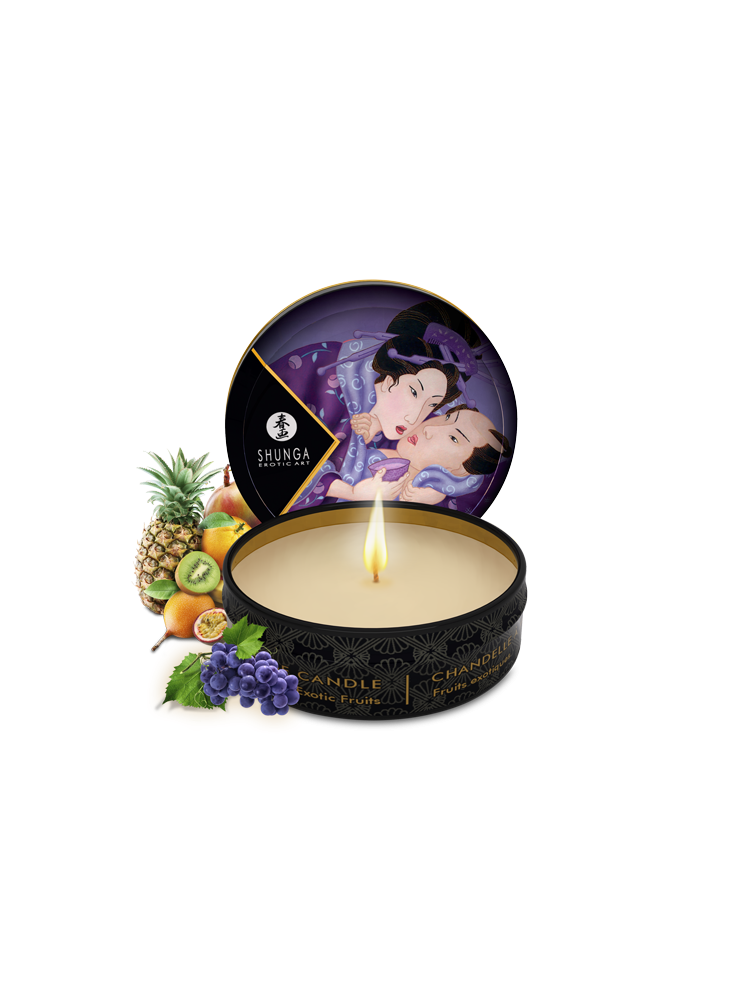 Świeczka Do Masażu O Zapachu Owoców Egzotycznych Libido Massage Candle 30Ml Shunga