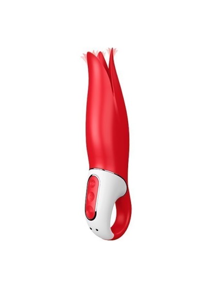 Wibrator Do Łechtaczki Vibes Power Flower Red Satisfyer
