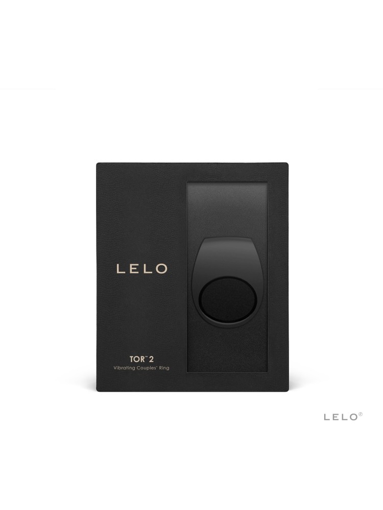 Wibrujący Pierścień Erekcyjny Tor 2 Ring Black Lelo