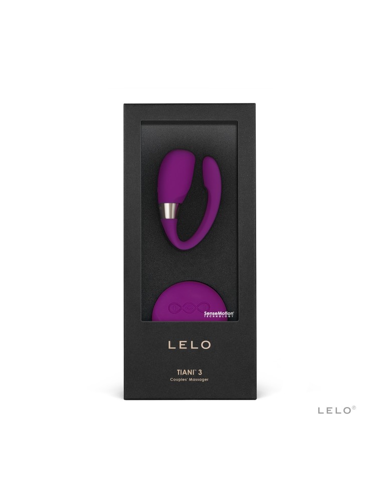 Wibrator Dla Par Tiani 3 For Couples Deep Rose Lelo