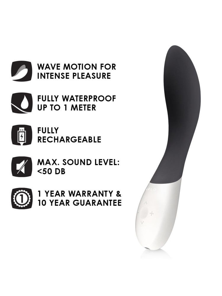 Wibrator Do Punktu G Mona Wave Black Lelo