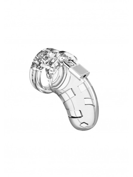 Chastity Model 01 Transparent Pas Cnoty Przeźroczysty Man Cage