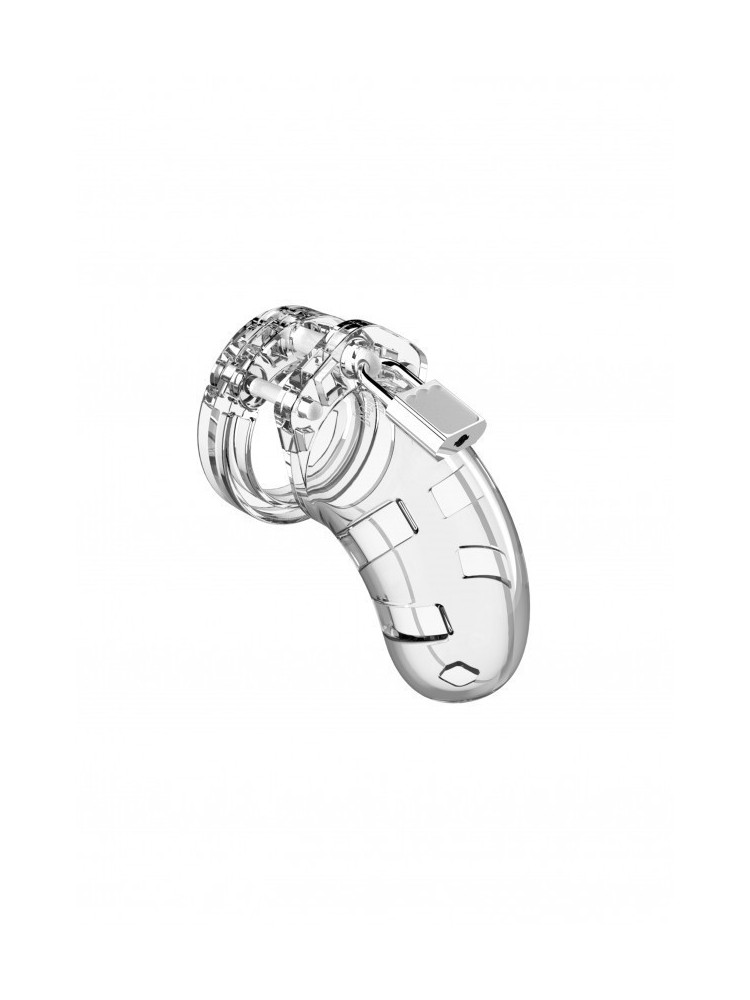 Chastity Model 01 Transparent Pas Cnoty Przeźroczysty Man Cage
