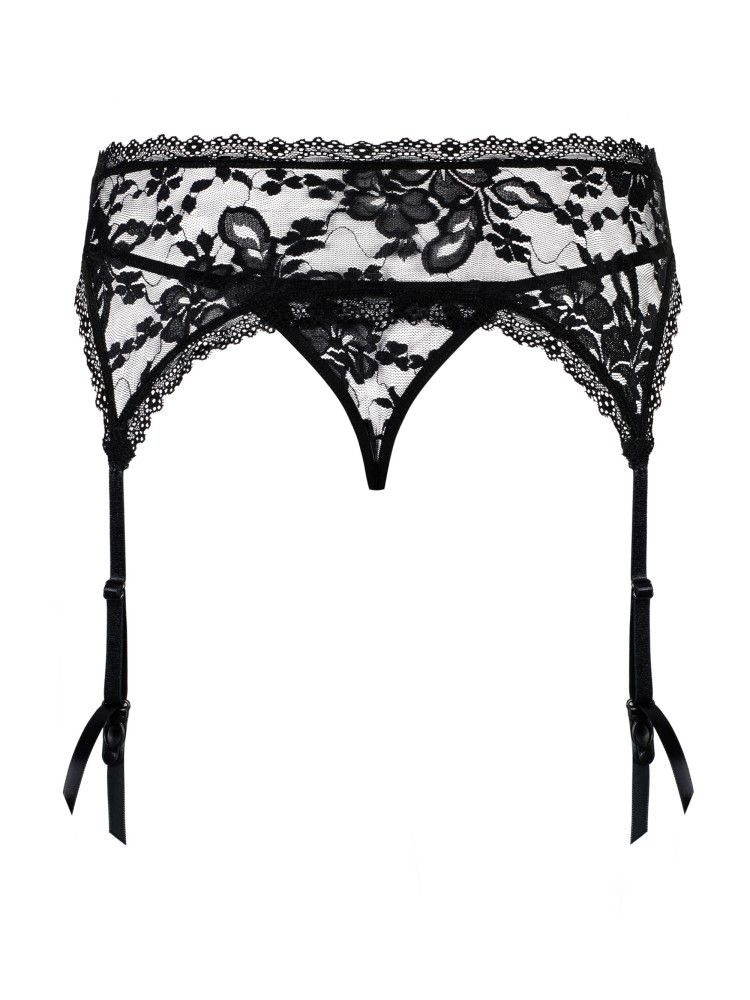 Pas Do Pończoch Ze Stringami Catia L/Xl Obsessive