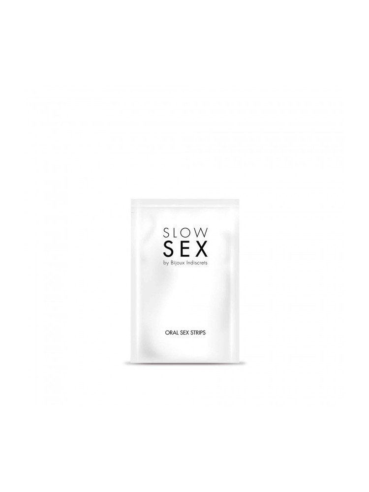Płatki oralne Slow Sex Oral sex 7 strips Bijoux Indiscrets