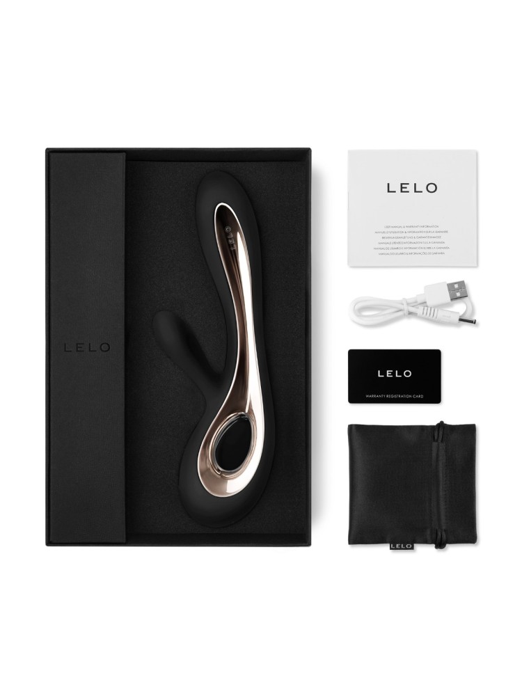 Wibrator Króliczek Soraya 2 Black Lelo