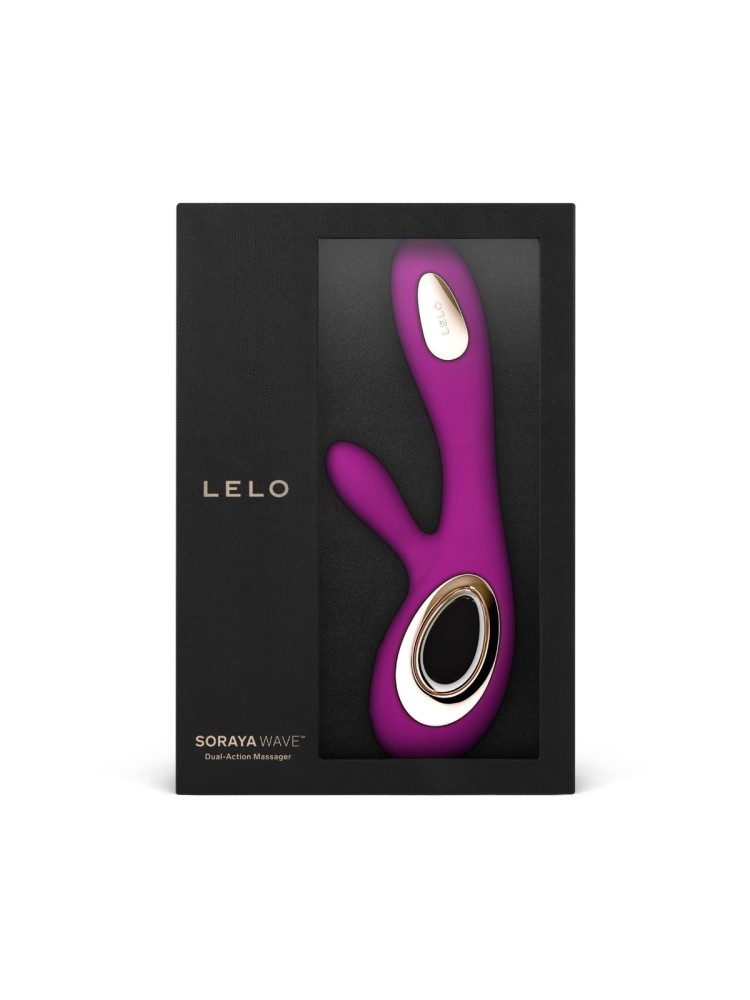 Wibrator Króliczek Soraya Wave Deep Rose Lelo