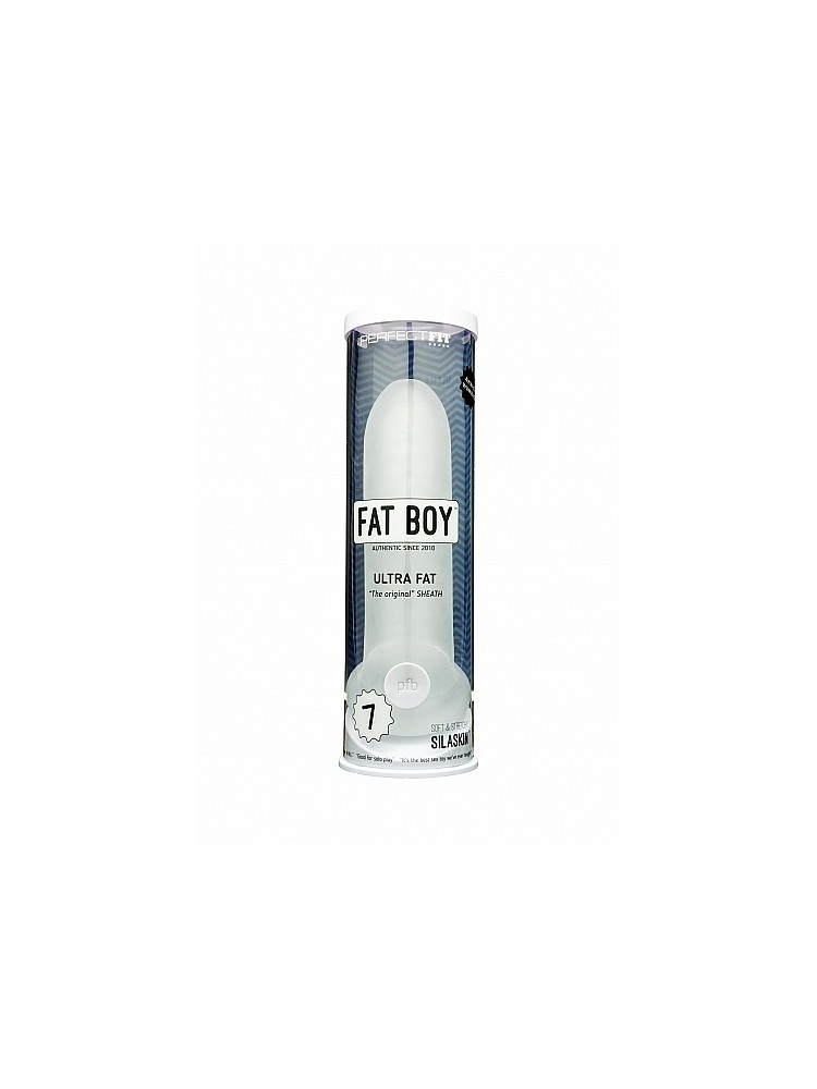 Nakładka Na Penisa Fat Boy Original Ultra Fat Clear Perfect Fit 7"