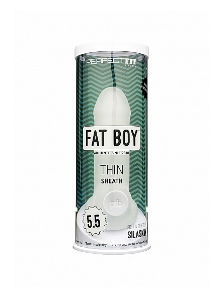 Nakładka Na Penisa Fat Boy Thin Clear Perfect Fit 5,5"