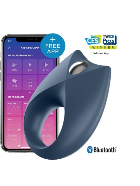 Pierścień Erekcyjny Royal One Ring With App Satisfyer