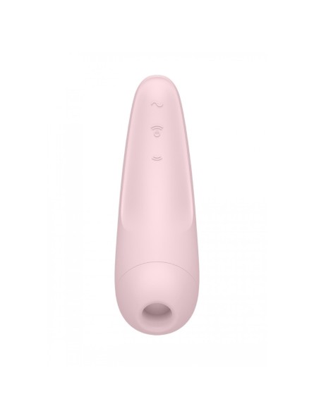 Stymulator Łechtaczki Curvy 2+ Pink With App Satisfyer