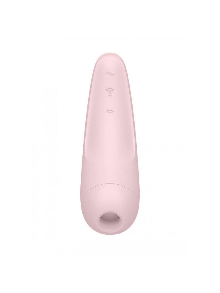 Stymulator Łechtaczki Curvy 2+ Pink With App Satisfyer