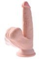 Dildo Z Przyssawką 3D Cock Swinging Balls 6 Inch King Cock